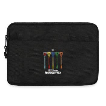 Leiter vom Rechenzentrum Gartenoutfit Gartenarbeit - Laptoptasche 13" - Schwarz - Vorne