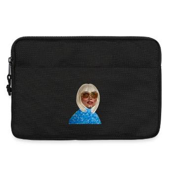 Von der Königin zur Prinzessin - Laptoptasche 13" - Schwarz - Vorne