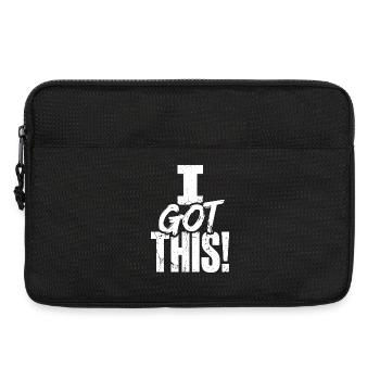 Ich habe dieses kühne Selbstvertrauenszitat bekommen - Laptoptasche 13" - Schwarz - Vorne