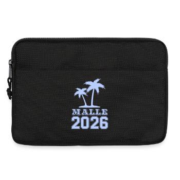 Malle Palmen 2026 - Laptoptasche 13" - Schwarz - Vorne