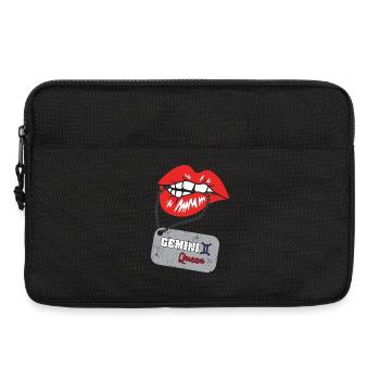 Signe du zodiaque Gémeaux - Sacoche pour ordinateur portable 13 pouces - noir - Devant