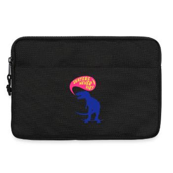 t-rex skater - Laptoptasche 13" - Schwarz - Vorne