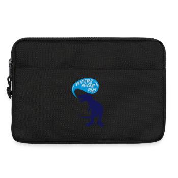 t-rex skater - Laptoptasche 13" - Schwarz - Vorne