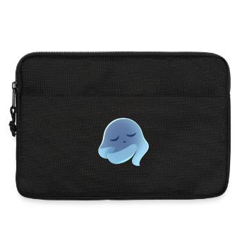 Sleeping Blue Spirit Dream - Laptop bag 13" - black - Front