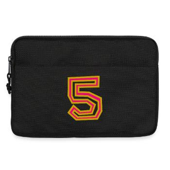 5. 5 JAHRE. 5. JUBILÄUM. 5-JÄHRIGES JUBILÄUM - Laptoptasche 13" - Schwarz - Vorne