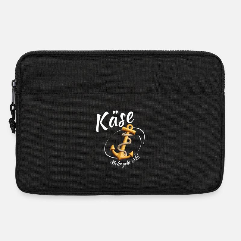 Cheese - it doesn't get any better than that! - Laptop bag 13" - black