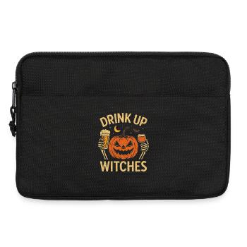 Drink Up Witches Halloween - Sacoche pour ordinateur portable 13 pouces - noir - Devant