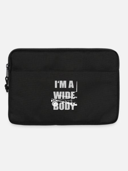Widebody aircraft - Laptop bag 13" - black