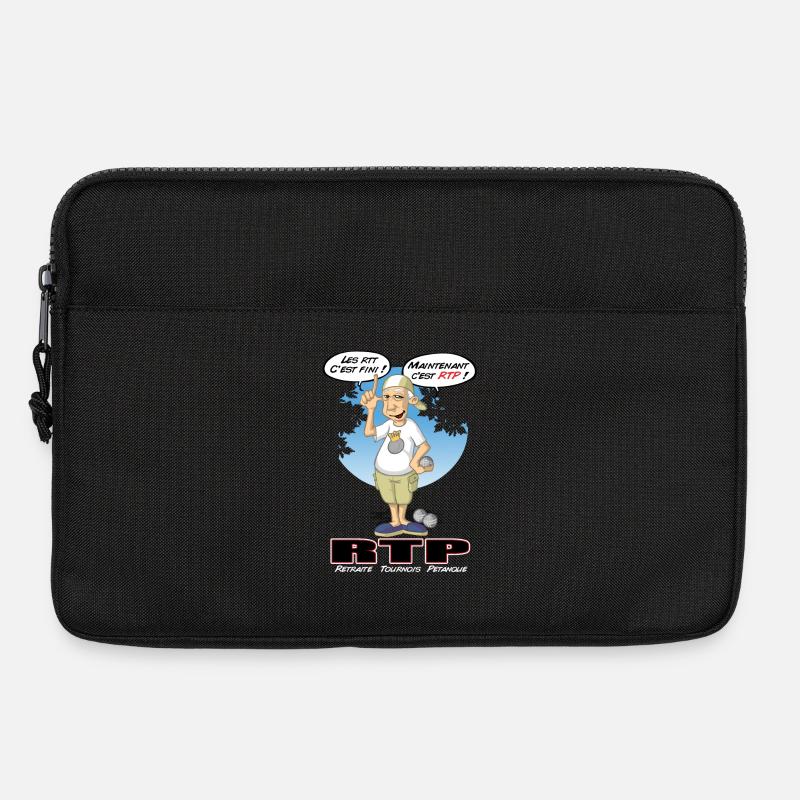 Schüsseln und Ruhestand - Laptoptasche 13" - Schwarz