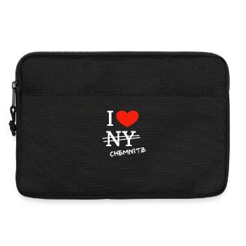 Ich liebe Chemnitz - I love Chemnitz - Laptoptasche 13" - Schwarz - Vorne