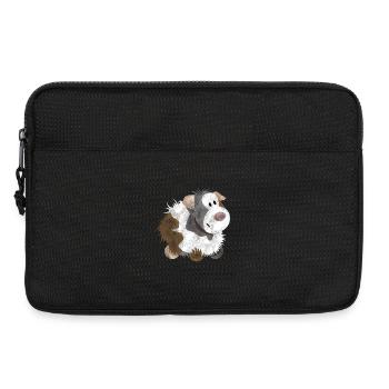 Drolliges Meerschweinchen - Meerschwein - Geschenk - Laptoptasche 13" - Schwarz - Vorne