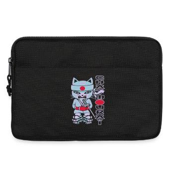 Chat mouraï flex - Laptoptasche 13" - Schwarz - Vorne