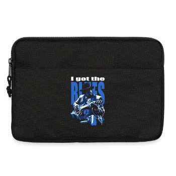 I got the blues - Sacoche pour ordinateur portable 13 pouces - noir - Devant