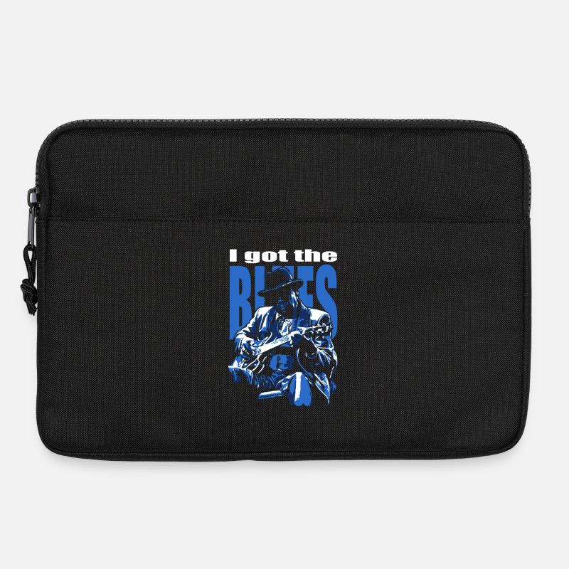 Ich habe den Blues - Laptoptasche 13" - Schwarz