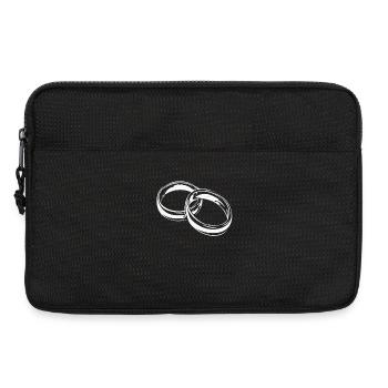 Ringe - Laptoptasche 13" - Schwarz - Vorne