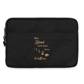 Dogs Dog Talk - Sacoche pour ordinateur portable 13 pouces - noir - Devant