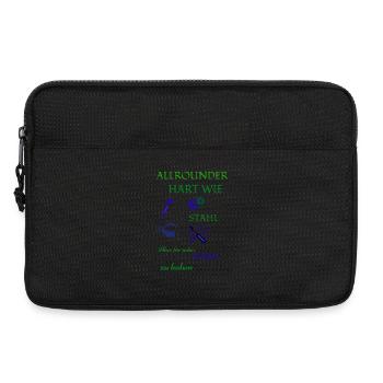 Artisan coffee and beer - Laptop bag 13" - black - Front