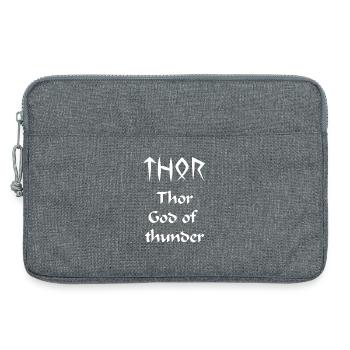 Thor - Laptop bag 13" - heather grey - Front
