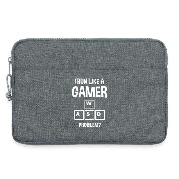 Gaming - Laptop bag 13" - heather grey - Front