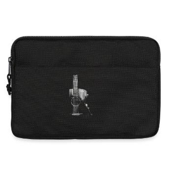 Guitare - Sacoche pour ordinateur portable 13 pouces - noir - Devant