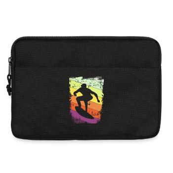 Surf surfer - Sacoche pour ordinateur portable 13 pouces - noir - Devant