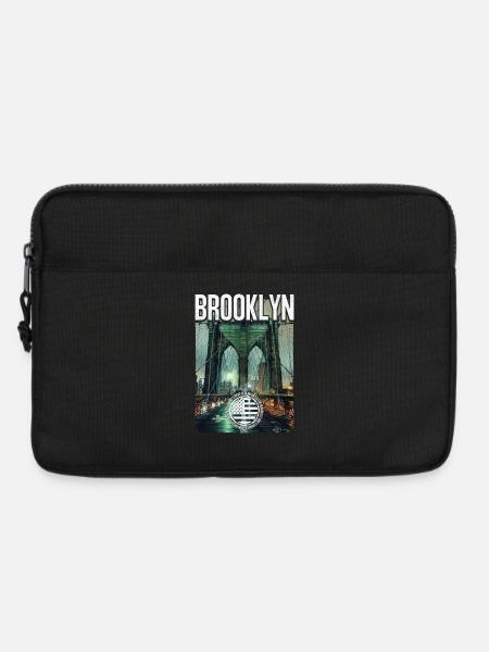 Brooklyn Birdge - Laptoptasche 13" - Schwarz