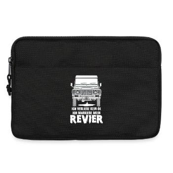 defender lustig funny Geschenk - Laptoptasche 13" - Schwarz - Vorne