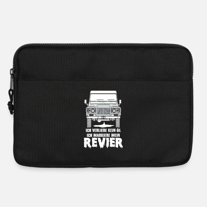 defender lustig funny Geschenk - Laptoptasche 13" - Schwarz