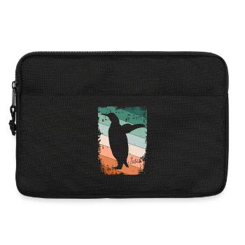 Pingouins - Sacoche pour ordinateur portable 13 pouces - noir - Devant