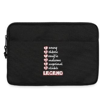 Father's Day, Father's Day, Father's Day, Father's - Laptop bag 13" - black - Front