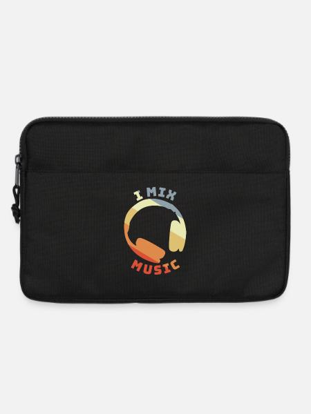 DJ Zitat - Laptoptasche 13" - Schwarz