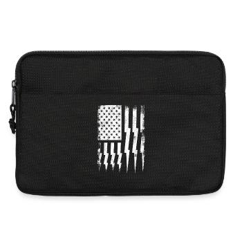 Patriotischer Elektriker - Laptoptasche 13" - Schwarz - Vorne