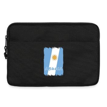 Design grand-mère Argentine - Sacoche pour ordinateur portable 13 pouces - noir - Devant