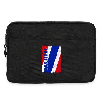 Thailand flag - Laptop bag 13" - black - Front