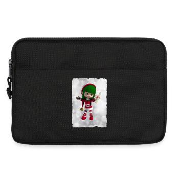 Green Elf - Laptop bag 13" - black - Front