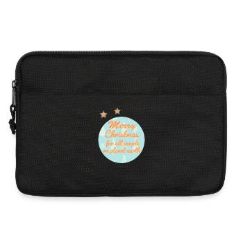 Christmas greetings for global celebrations - Laptop bag 13" - black - Front