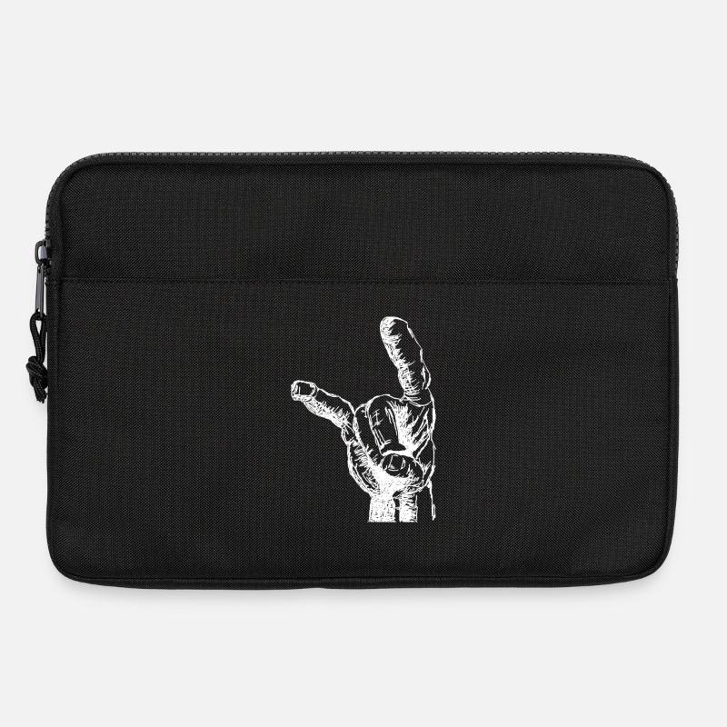Headbanger ́s Hand - Laptop bag 13" - black