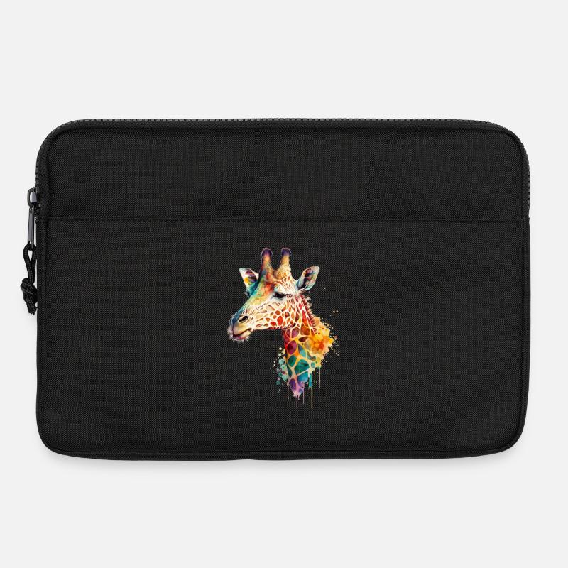 Giraffe - Laptop bag 13" - black
