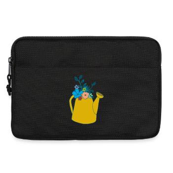 Arrosoir de couleur moutarde - Sacoche pour ordinateur portable 13 pouces - noir - Devant