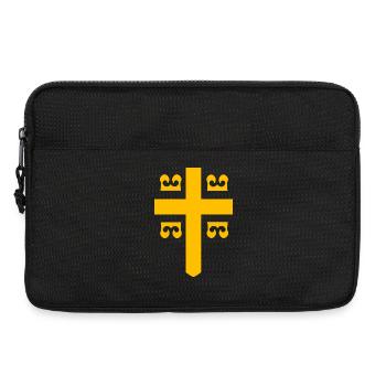Byzantin - Sacoche pour ordinateur portable 13 pouces - noir - Devant