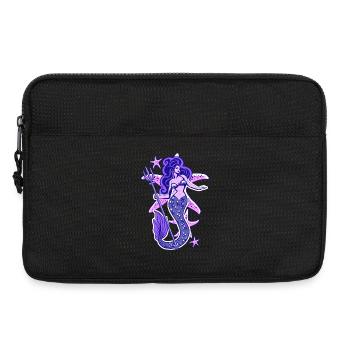 Sirenen-Pin-up - Laptoptasche 13" - Schwarz - Vorne