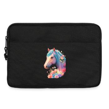 Flower Horse - Laptop bag 13" - black - Front