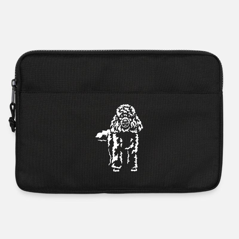 Pudel "Black Edition" - Laptoptasche 13" - Schwarz