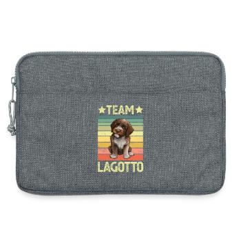 Hund Lagotto Romagnolo - Laptoptasche 13" - Grau meliert - Vorne