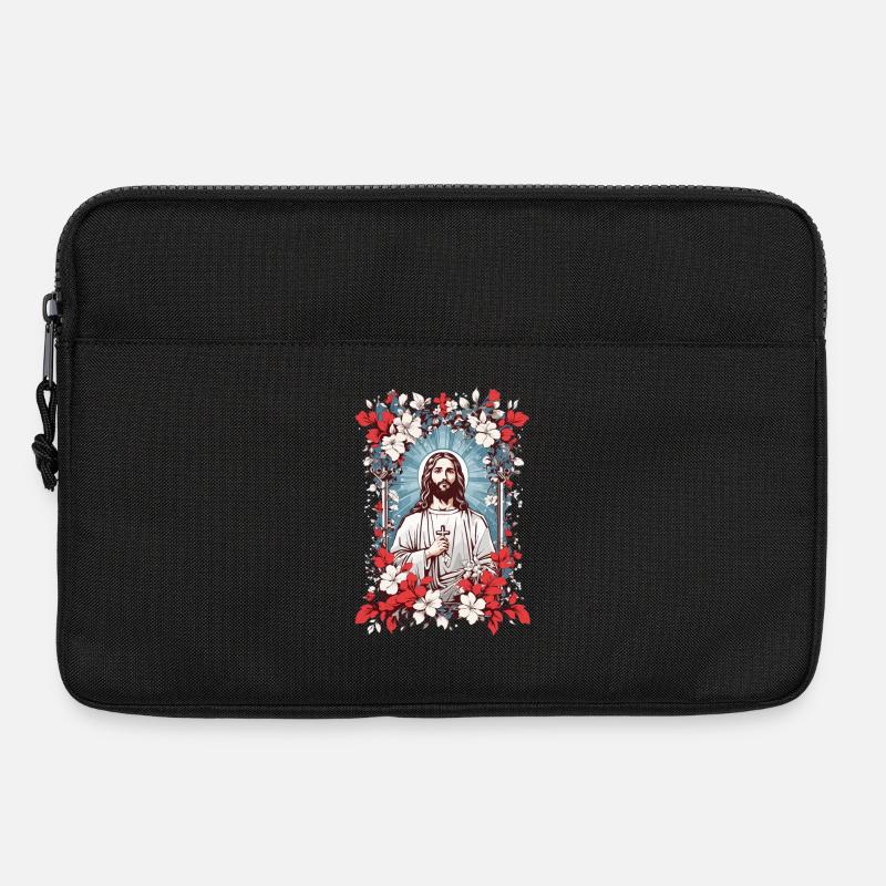 Jesus Christus - Laptoptasche 13" - Schwarz