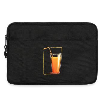 Drink in a frame - Laptoptasche 13" - Schwarz - Vorne