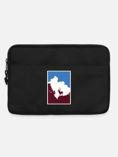 Hirschsprung crazy - Laptop bag 13" - black