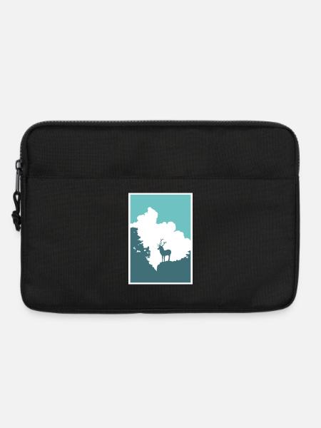 Hirschsprung - Laptoptasche 13" - Schwarz