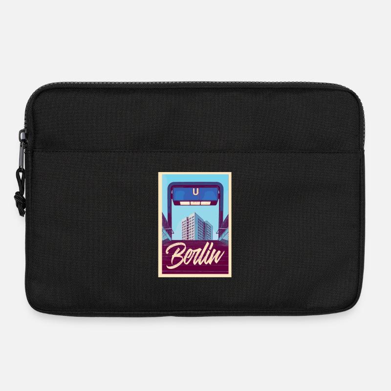 Berlin U-Bahn - Laptop bag 13" - black