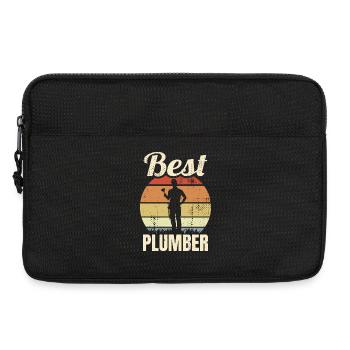 Meilleur plombier - Sacoche pour ordinateur portable 13 pouces - noir - Devant